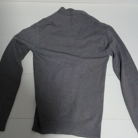 Jack and Jones  premium mens grey button sweater cardigan small to medium - Picture 5 of 6